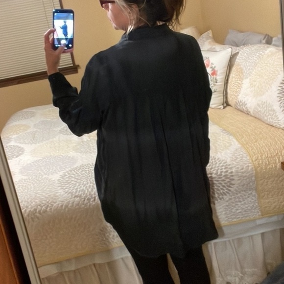 MIDNIGHT Blue Long Sleeve Tunic - Picture 4 of 6